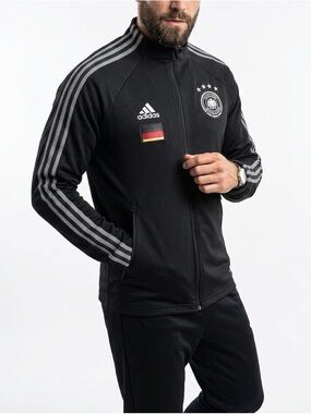 Adidas Germany DFB 2021/22 Anthem Jacket - Blokecore Soccer Track Top Small